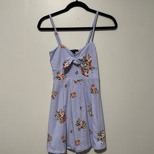 F21 Light Purple Floral Dress